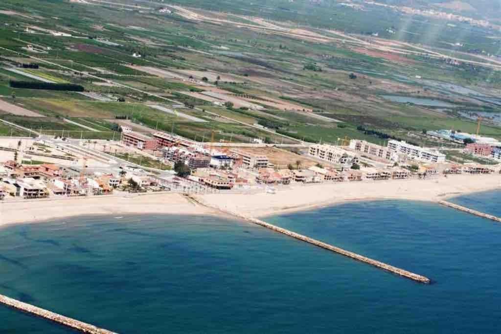 Apto Con Piscina En La Playa Cerca De Vlc Con Ac Daire Puçol Dış mekan fotoğraf