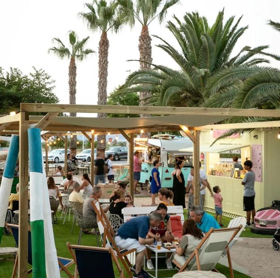 Apto Con Piscina En La Playa Cerca De Vlc Con Ac Daire Puçol Dış mekan fotoğraf